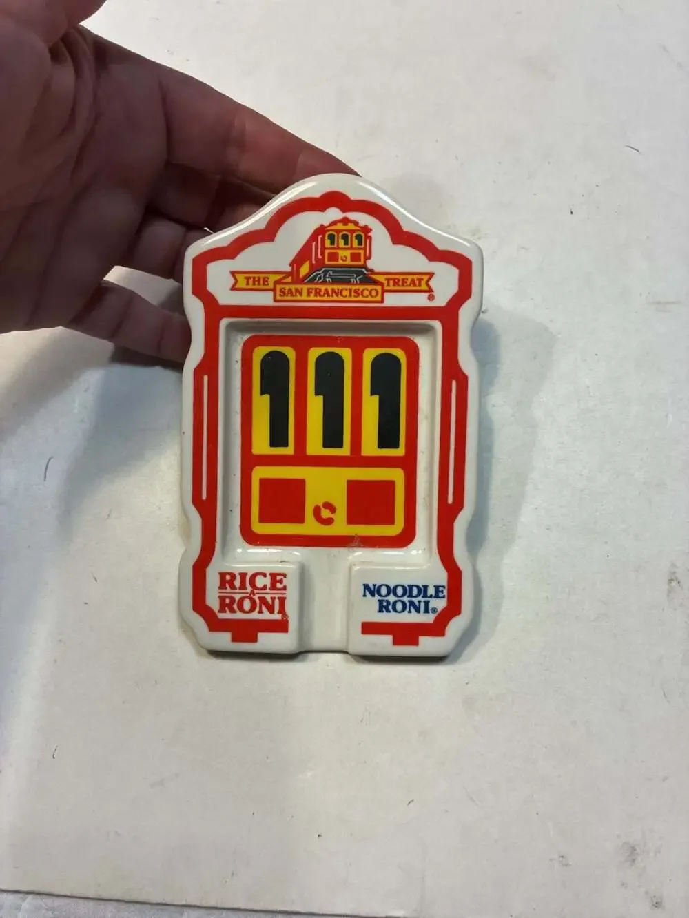 Vintage Rice A Roni Noodle Roni The San Francisco Treat Ceramic Spoon Rest Ashtr